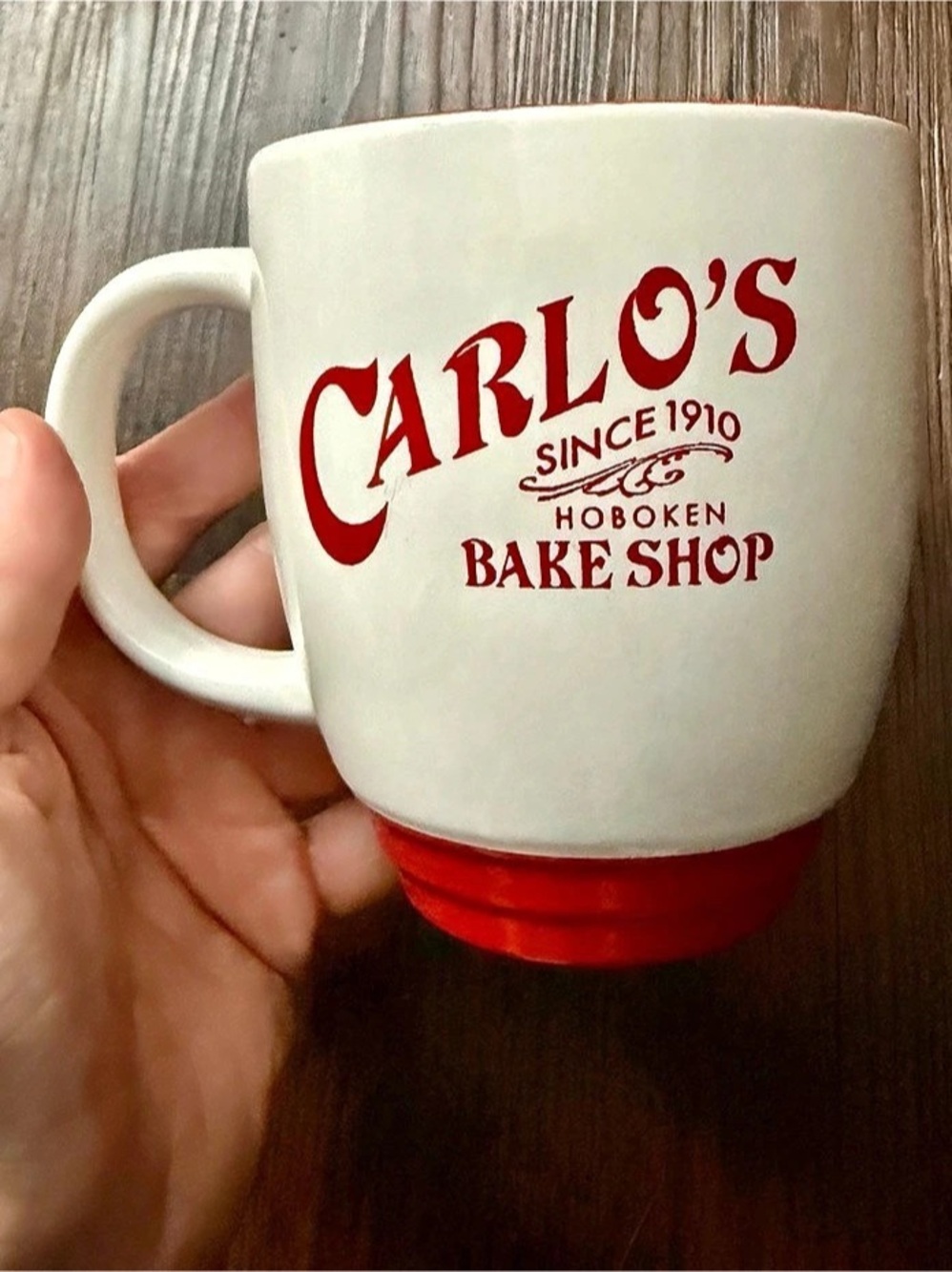 Carlo's Bakery Souvenir Coffee Mug Hoboken NJ Bake Shop Cake Boss Buddy Valastro